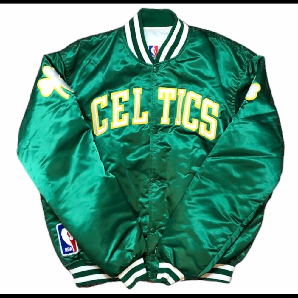 Vintage NBA Starter Boston Celtics Satin Jacket XL